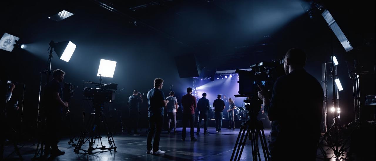 ai视频拍摄现场